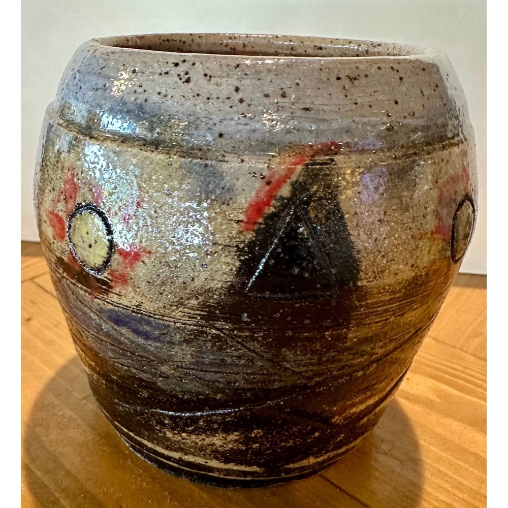 Art Pottery Vase Studio Handcrafted Glazed Ceramic Decorative Vessel